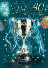 Load image into Gallery viewer, Dad 40th Birthday Card