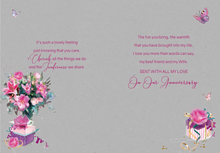 Load image into Gallery viewer, Wife Anniversary Luxury Large Card