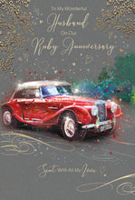 Load image into Gallery viewer, Husband Ruby Anniversary