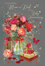 Load image into Gallery viewer, Mum & Dad Ruby Anniversary
