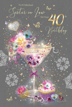 Load image into Gallery viewer, Sister in Law 40th Birthday
