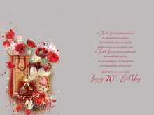 Load image into Gallery viewer, Wife 70th Birthday Card