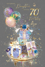 Load image into Gallery viewer, Daughter 70th Birthday Card