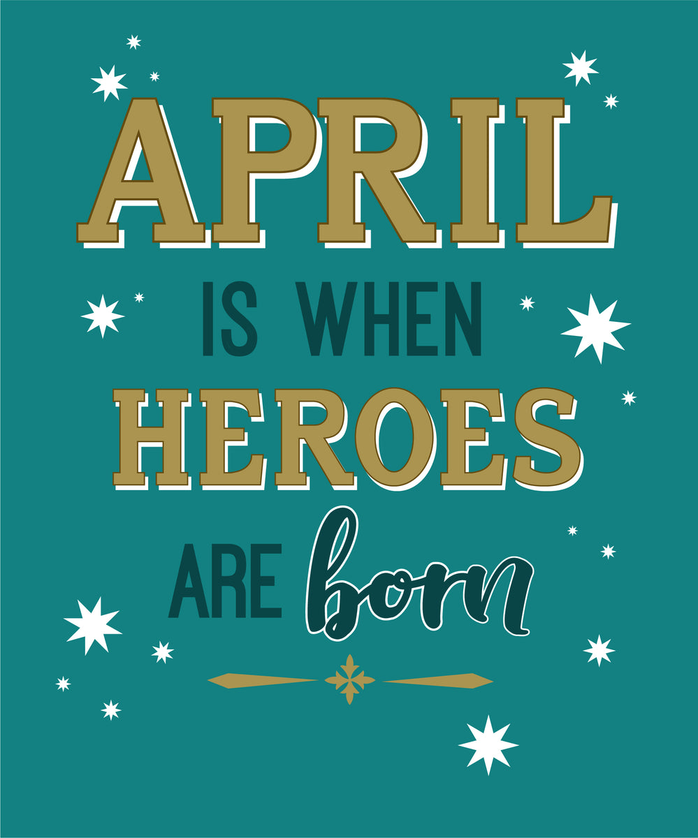 April Birthday - Birthday Cards Cherry Orchard Online