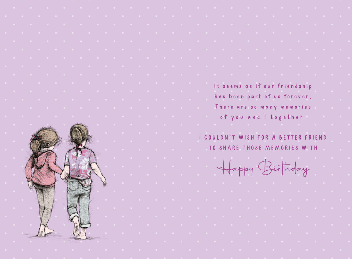 Female Friend Birthday Card - Greeting Cards Cherry Orchard Online