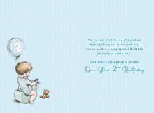Load image into Gallery viewer, Grandson 2nd Birthday Card