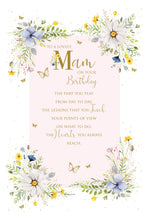 Load image into Gallery viewer, Mam Birthday Card