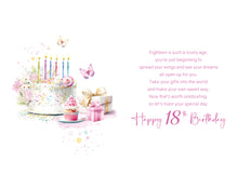 Load image into Gallery viewer, 18th Birthday Card