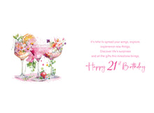 Load image into Gallery viewer, 21st Birthday Card
