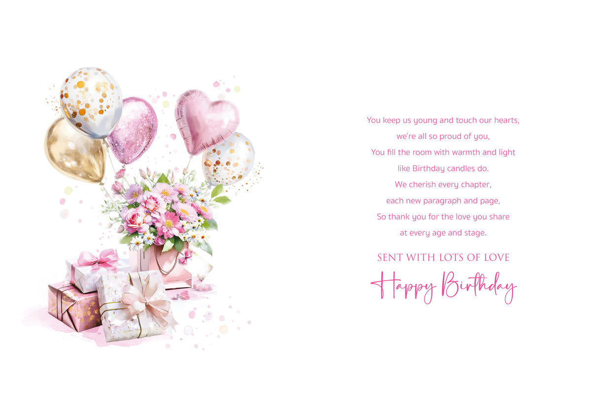 Our Special Daughter Birthday Card - View #5