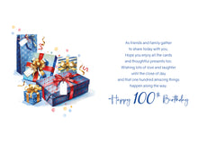 Load image into Gallery viewer, 100th Birthday Card