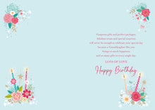 Load image into Gallery viewer, Granddaughter Birthday Card