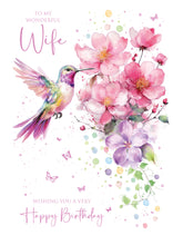 Load image into Gallery viewer, Wife Birthday Card