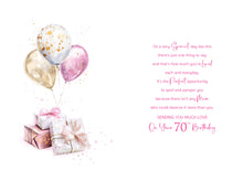 Load image into Gallery viewer, Mum 70th Birthday Card