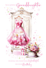 Load image into Gallery viewer, Granddaughter Birthday Card