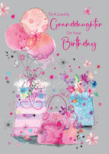Load image into Gallery viewer, Granddaughter Birthday Card