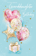 Load image into Gallery viewer, Granddaughter Birthday Card- Large Card