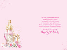 Load image into Gallery viewer, Daughter 30th Birthday Card