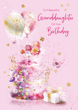 Load image into Gallery viewer, Granddaughter Birthday Card
