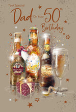 Load image into Gallery viewer, Dad 50th Birthday Card