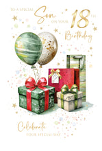 Load image into Gallery viewer, Son 18th Birthday Card