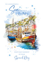 Load image into Gallery viewer, Son Birthday Card