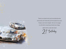 Load image into Gallery viewer, Grandson 21st Birthday Card