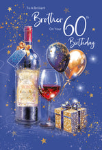 Load image into Gallery viewer, Brother 60th Birthday Card