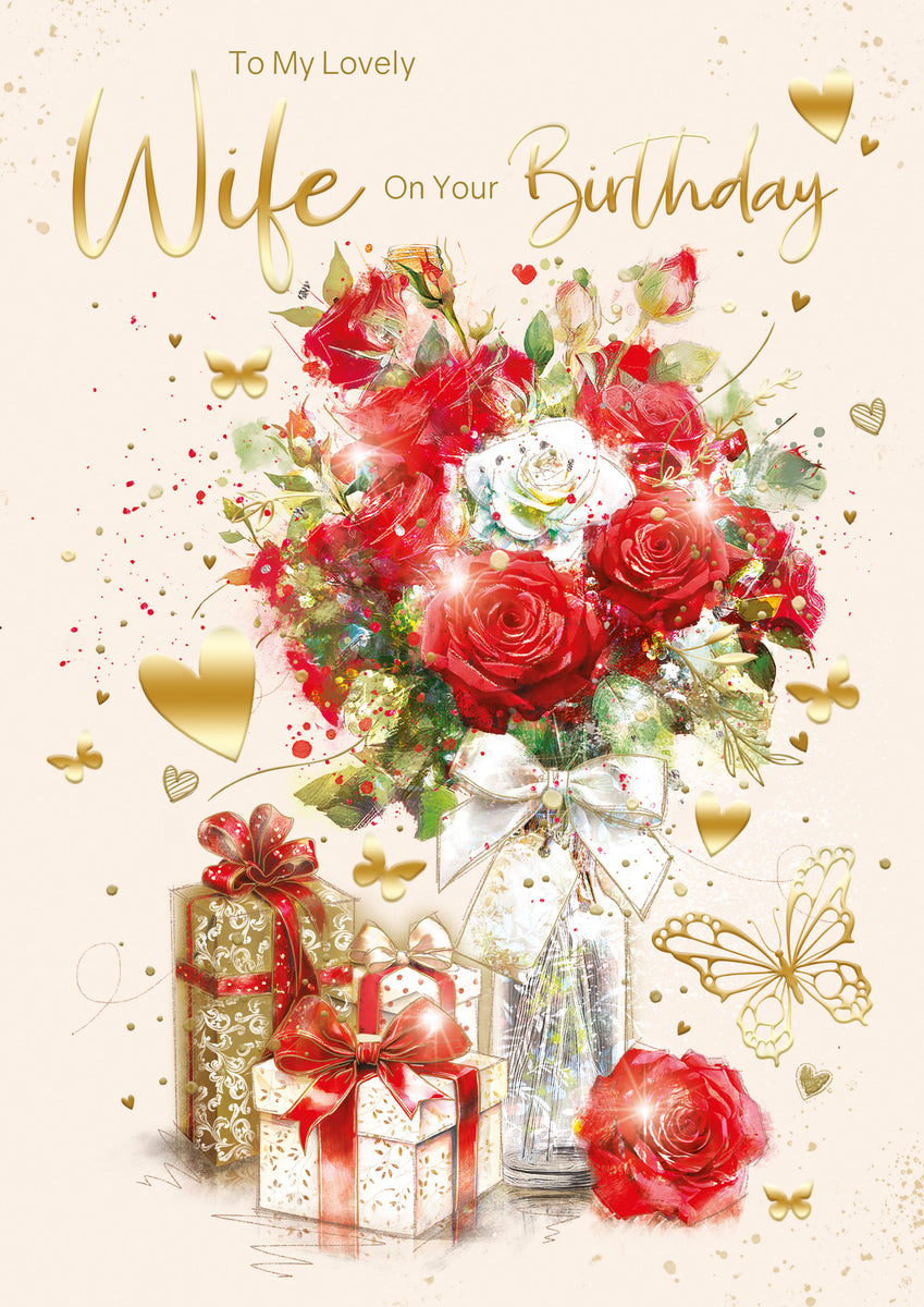 Wife Birthday Card Greeting Card Cherry Orchard Online