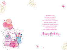 Load image into Gallery viewer, Friend Birthday Card