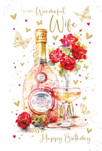 Load image into Gallery viewer, Wife Birthday Card