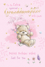 Load image into Gallery viewer, Granddaughter Birthday Card