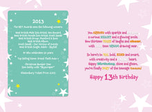 Load image into Gallery viewer, 13th Female 2013