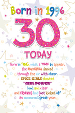 Load image into Gallery viewer, 30th Female 1996