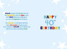 Load image into Gallery viewer, 40th Male 1986