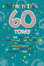 Load image into Gallery viewer, 60th Male 1966