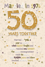 Load image into Gallery viewer, 50th Anniversary Golden 1976