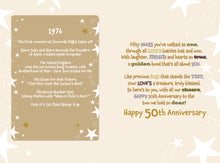 Load image into Gallery viewer, 50th Anniversary Golden 1976