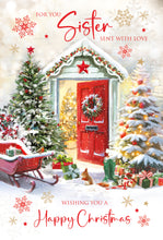 Load image into Gallery viewer, Sister Christmas Card
