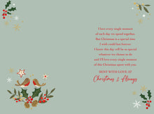 Load image into Gallery viewer, Husband Christmas Card