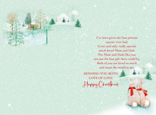 Load image into Gallery viewer, Mum & Dad Christmas Card