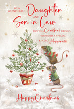 Load image into Gallery viewer, Daughter & Son in Law Christmas Card