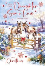 Load image into Gallery viewer, Daughter & Son in Law Christmas Card