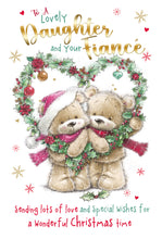 Load image into Gallery viewer, Daughter & Fiancé Christmas Card
