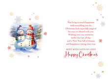 Load image into Gallery viewer, Daughter & Partner Christmas Card