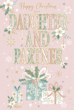 Load image into Gallery viewer, Daughter & Partner Christmas Card