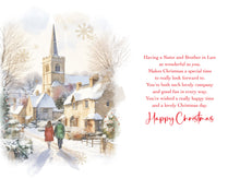 Load image into Gallery viewer, Sister & Brother in Law Christmas Card