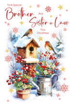 Load image into Gallery viewer, Brother & Sister in Law Christmas Card