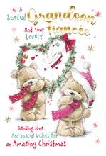 Load image into Gallery viewer, Grandson & Fiancée Christmas Card