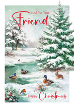Load image into Gallery viewer, Friend Christmas Card